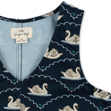 Konges Sløjd x Luksusbaby Swan Fen Dress Gots