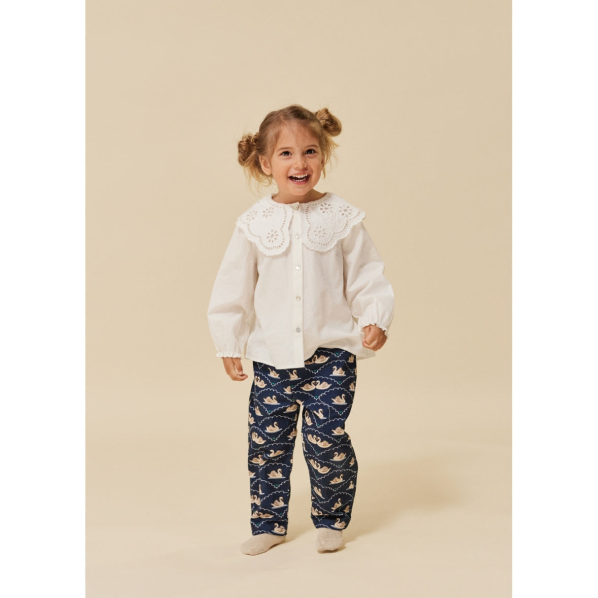 Konges Sløjd x Luksusbaby Swan Eclipse Fen Pants