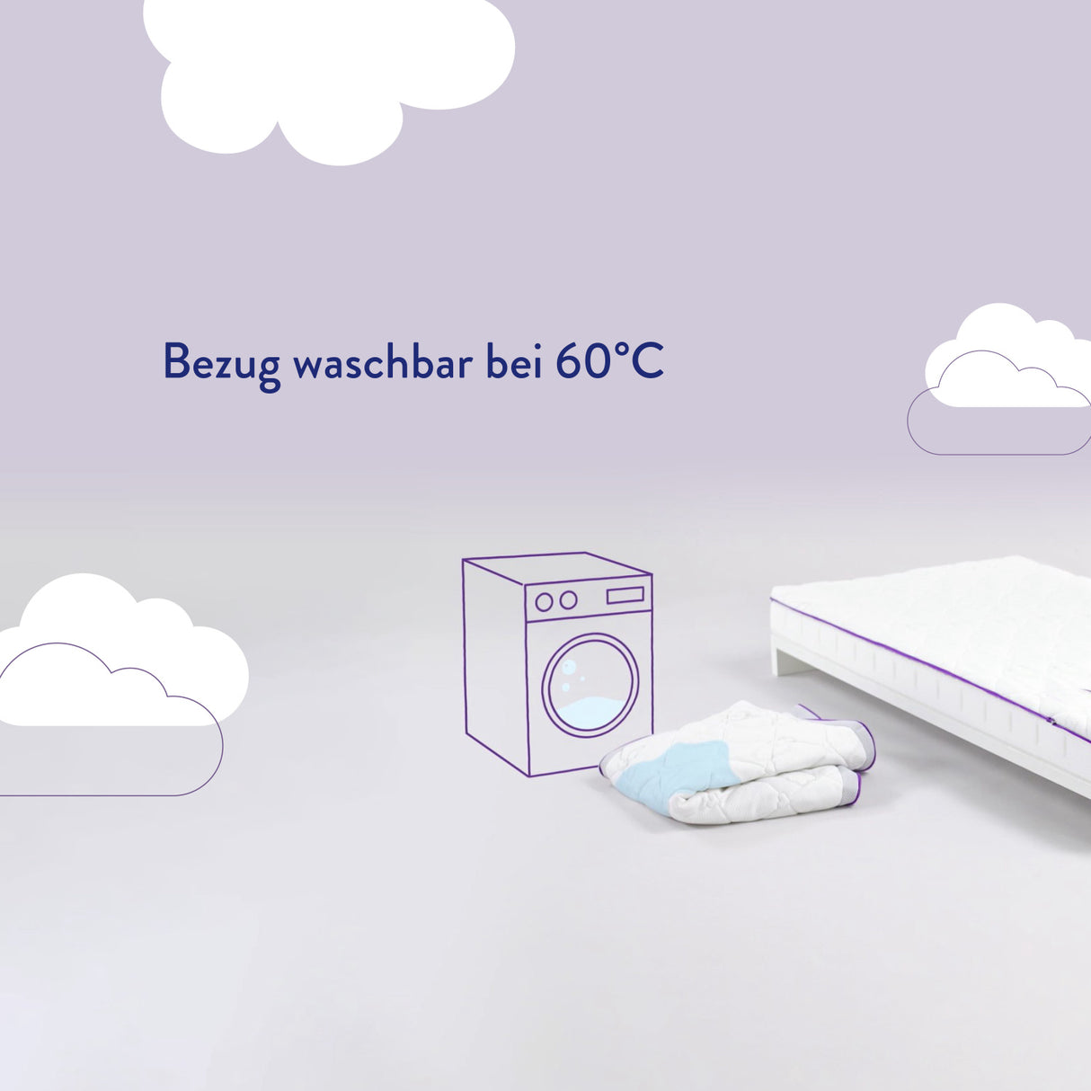 Träumeland White Mattress Air Flow Basic