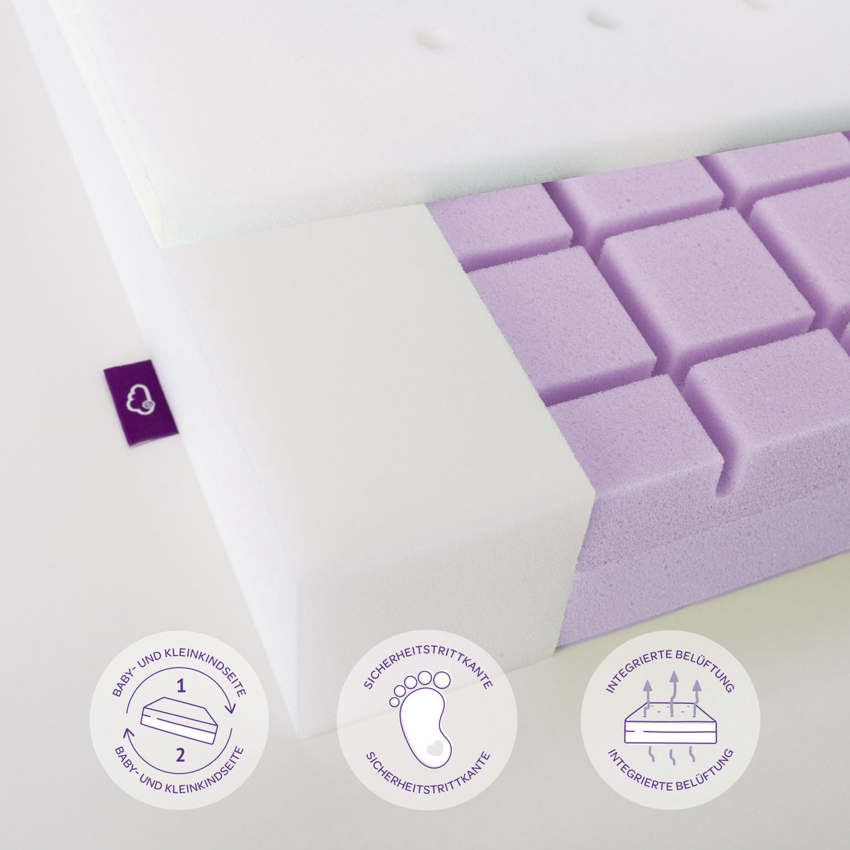 Träumeland White Mattress Air Flow Premium