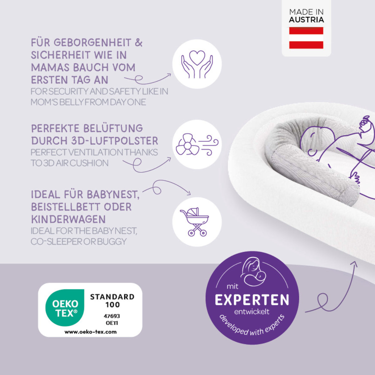 Träumeland Chestnut Nest Reducer Air Chestnut Melange