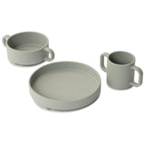 Everleigh & Me Charcoal Dinner Set
