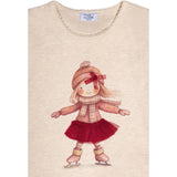 Hust & Claire Wheat Melange Alma Skating