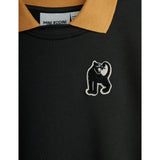 Mini Rodini Black Panther Patch Collar Sweatshirt