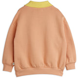 Mini Rodini Pink Heart Emb Collar Sweatshirt