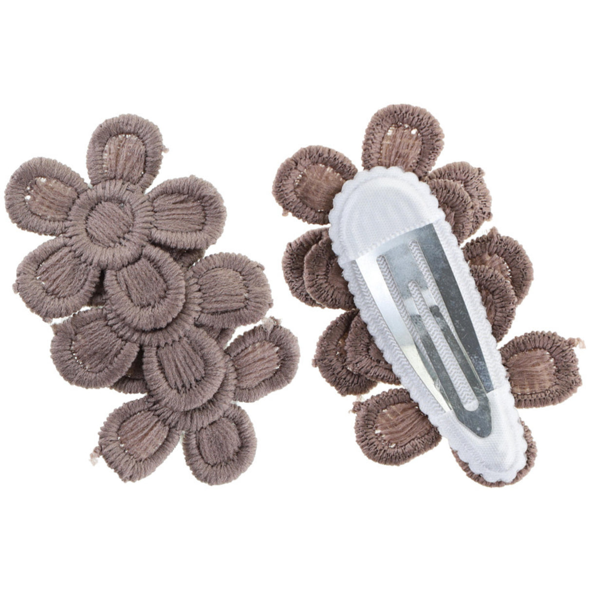 Bow's by Stær Brown Dahlia Hair Clip (2 Pack)