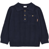 Hust & Claire More Navy Pelle Structure