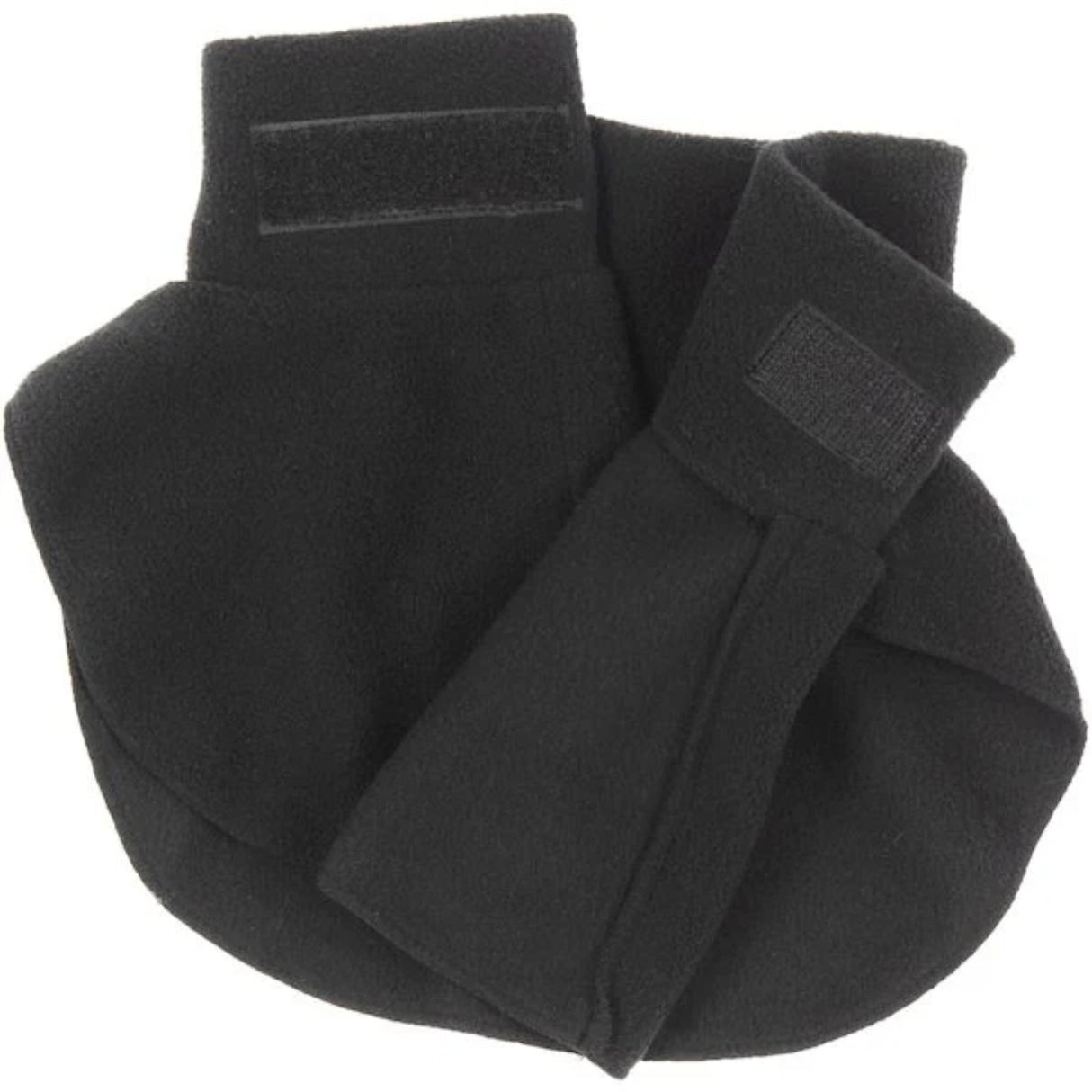 Cold Black Fleece Neck Velcro Gaitor - Jr