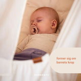 MEMBANTU Grey Organic Baby Hammock Basic