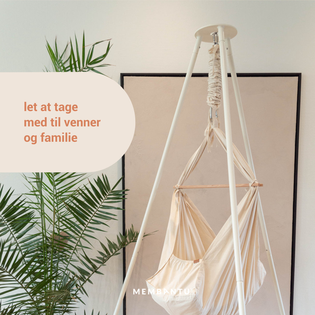 MEMBANTU White Cradle Stand Basic