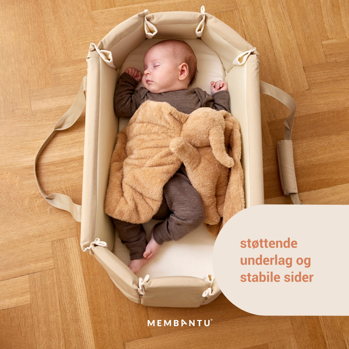 MEMBANTU Nature Carrycot