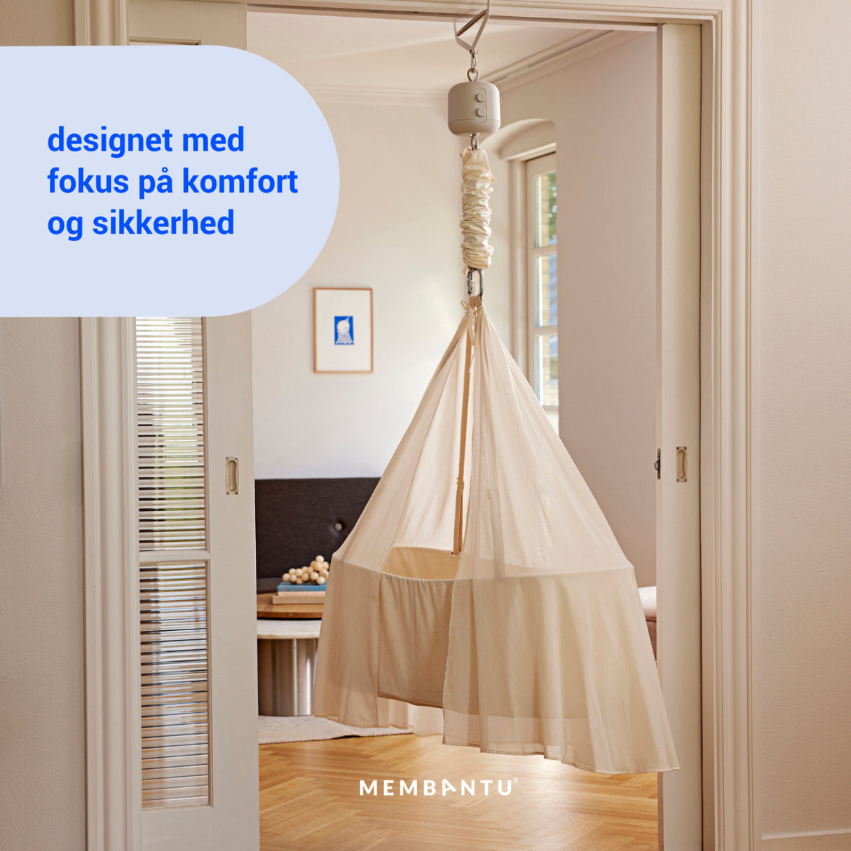 MEMBANTU Nature Baby Cradle