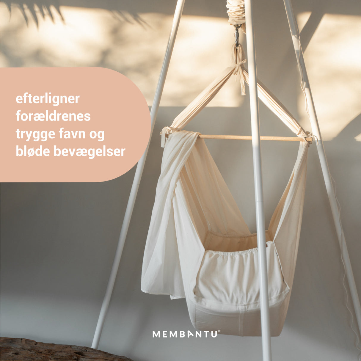 MEMBANTU Nature Organic Baby Hammock Premium