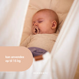 MEMBANTU Grey Organic Baby Hammock Premium
