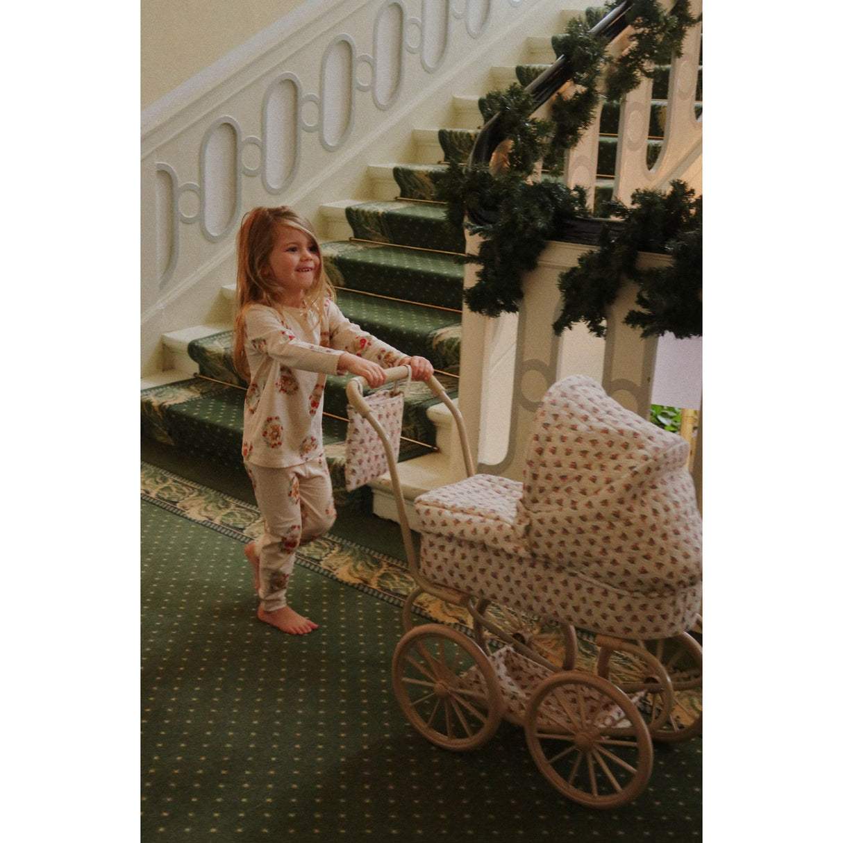 Konges Sløjd Verona Blues Minnie Doll Pram