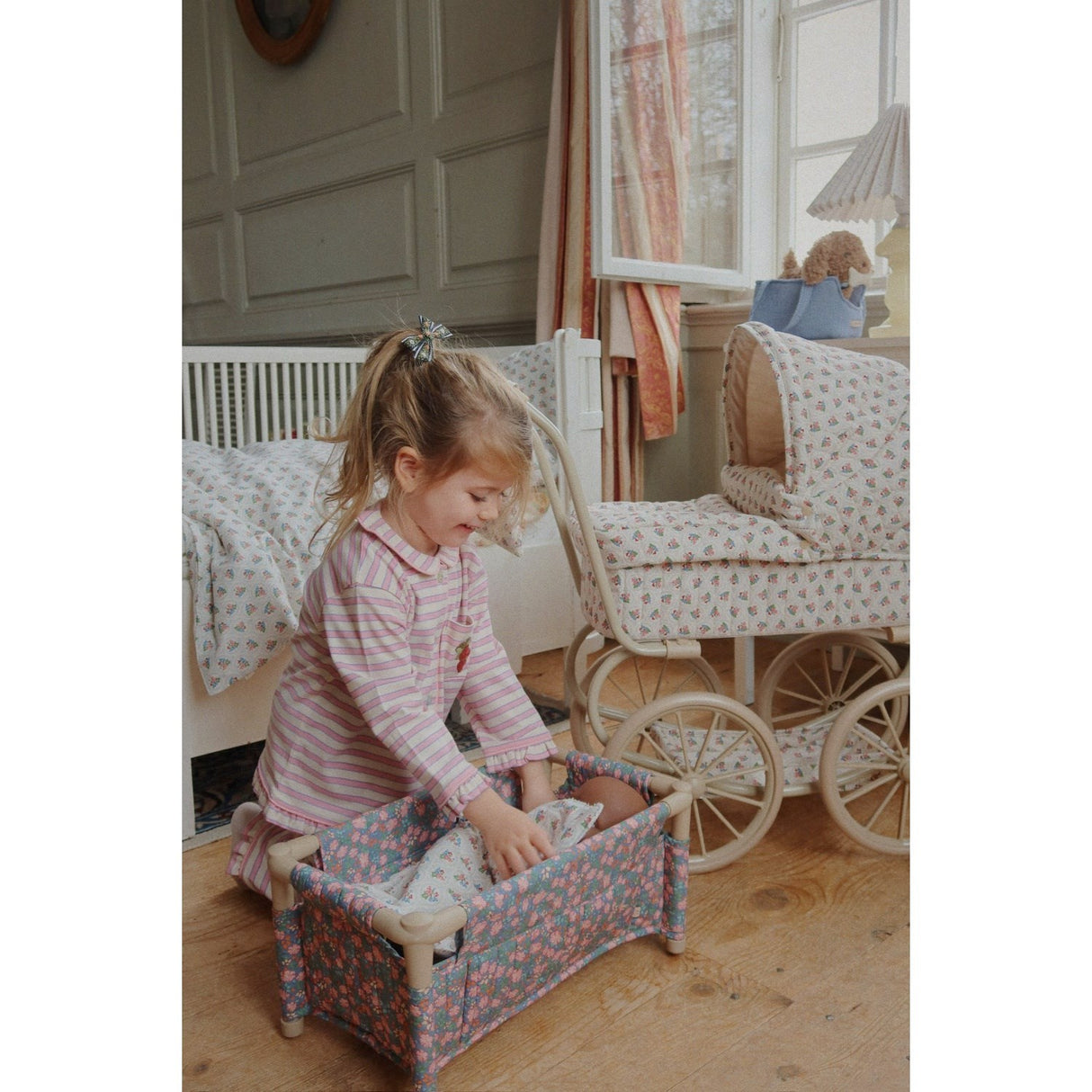 Konges Sløjd Verona Blues Minnie Doll Pram