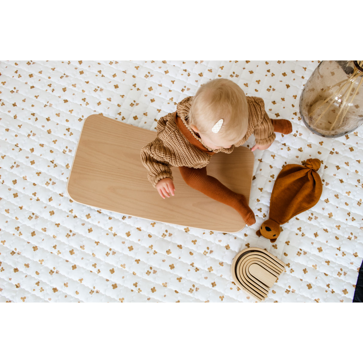 Curve Lab Walnut/Valnød Little Arc Small Balance Board