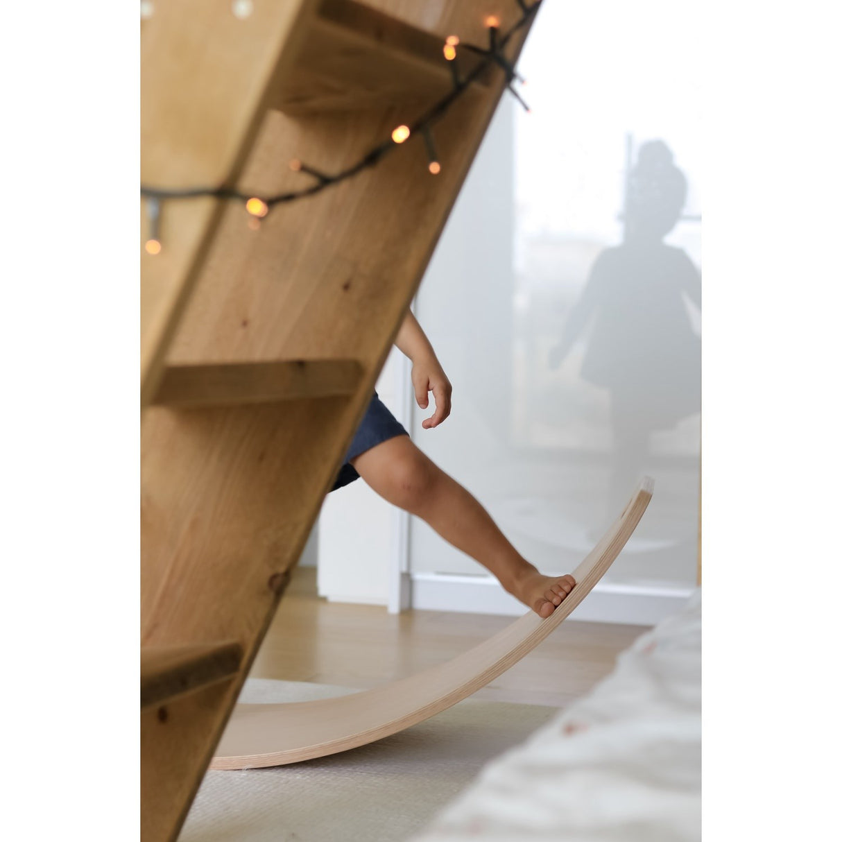 Curve Lab Light Grey Major Arc Balance Board Felt
