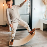 Curve Lab Light Grey Major Arc Balance Board Felt