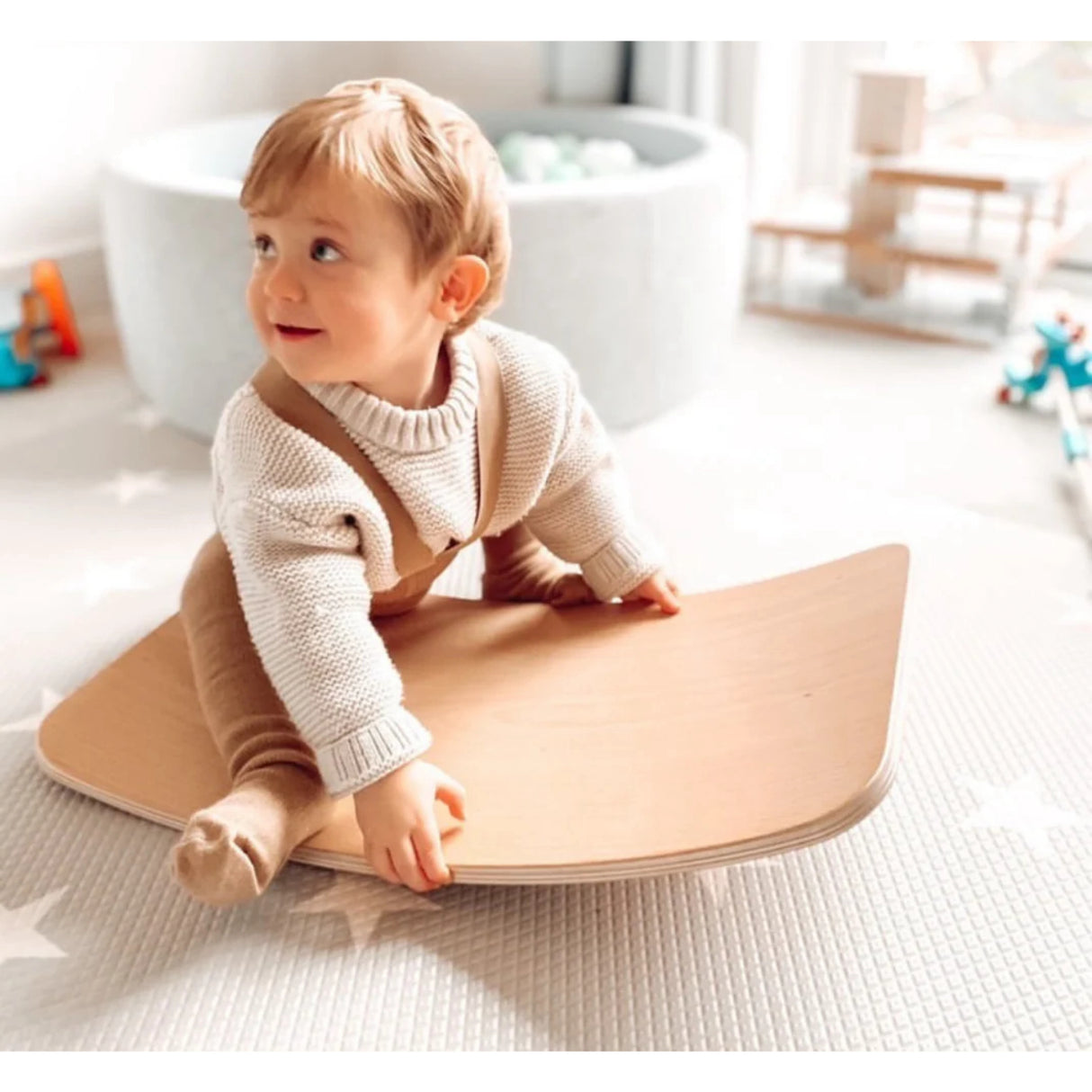 Curve Lab Beech / Bøg Little Arc Small Balance Board