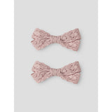 Lil'Atelier Peach Whip Nmfacc-Lola 2 Pack Hair Clips Lil