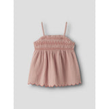 Lil'Atelier Rose Tan Nmfhiba Strap Top Lil