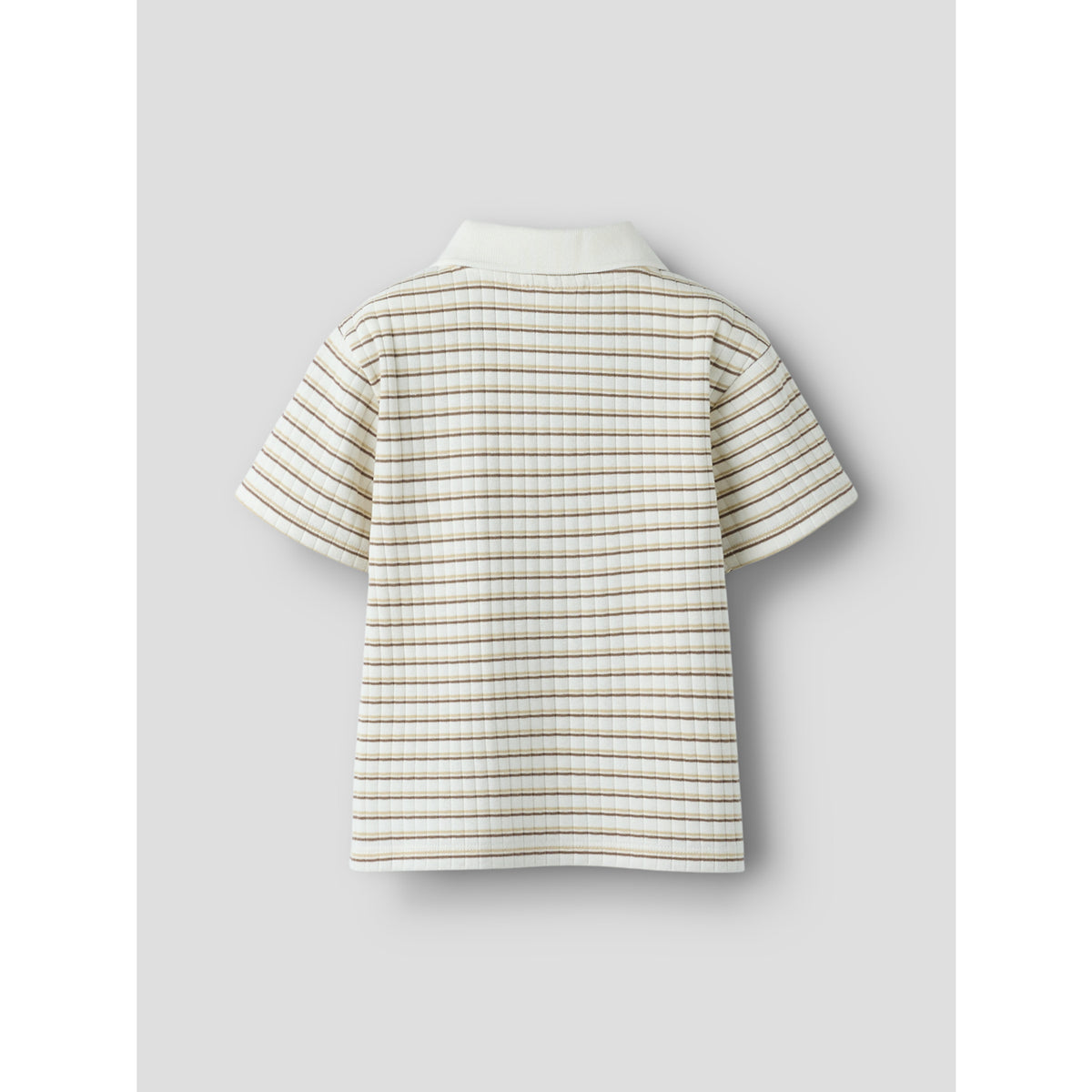 Lil'Atelier Coconut Milk Coca Mocha Nmmhaldur Ss Loose Polo Lil