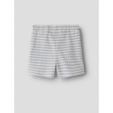Lil'Atelier Coconut Milk Dusty Blue Nmmhaldur Loose Shorts Lil