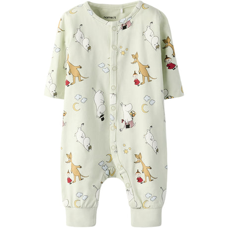 Name It Pale Aqua Nbnselper Moomin Ls Nightsuit Vde