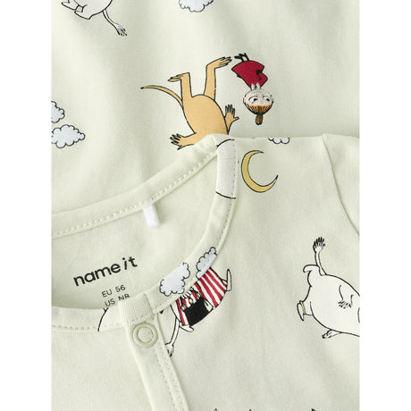 Name It Pale Aqua Nbnselper Moomin Ls Nightsuit Vde