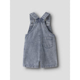 Lil'Atelier Medium Blue Denim Nbmfunda Loose Shortall 5552-Fd Lil