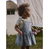 Lil'Atelier Medium Blue Denim Emb Nbffunda Dnm Emb Skirtall 2106-Fd Lil
