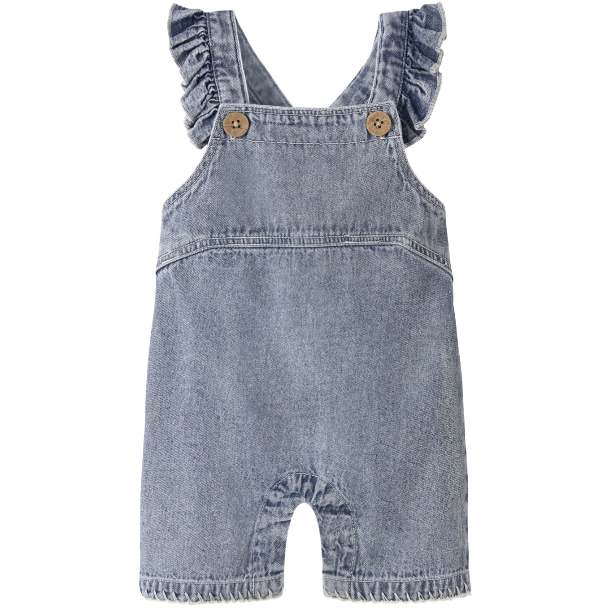 Lil'Atelier Medium Blue Denim Nbffunda Loose Dnm Shortall 5552-Fd Lil