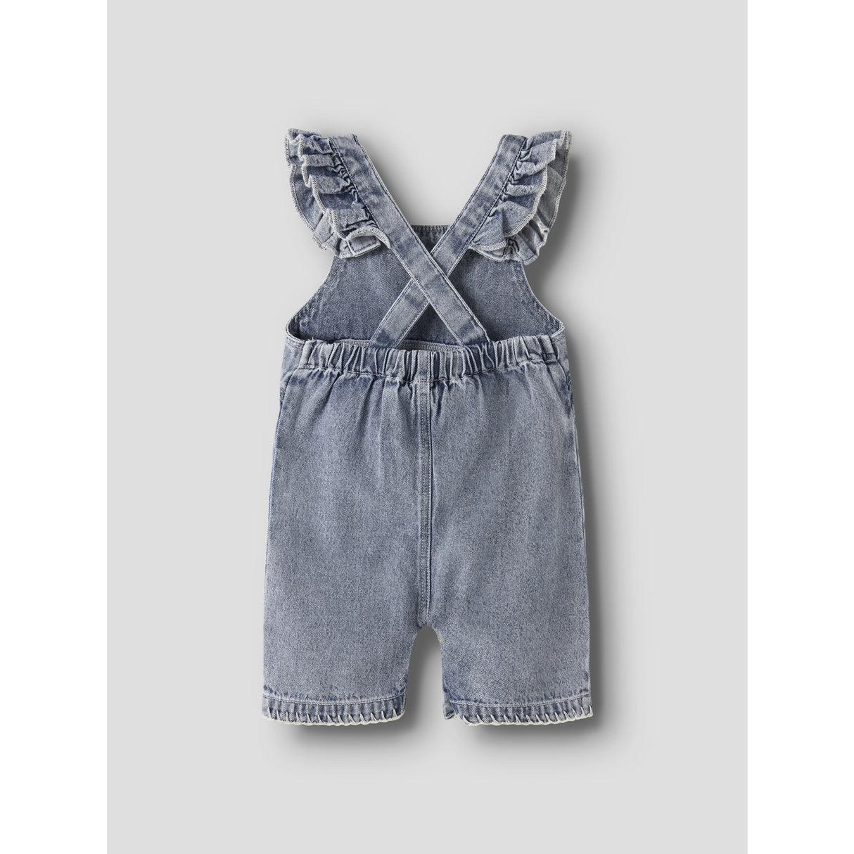 Lil'Atelier Medium Blue Denim Nbffunda Loose Dnm Shortall 5552-Fd Lil
