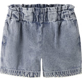 Lil'Atelier Medium Blue Denim Nbffunda Loose Dnm Shorts 5552-Fd Lil