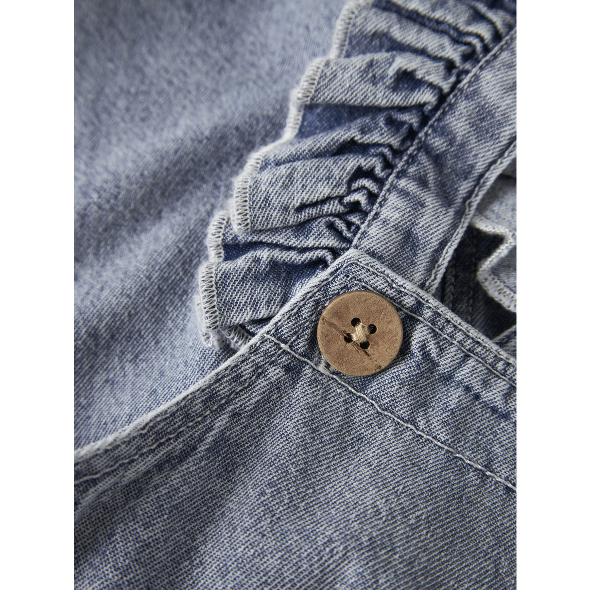 Lil'Atelier Medium Blue Denim Nbffunda Loose Dnm Shortall 5552-Fd Lil