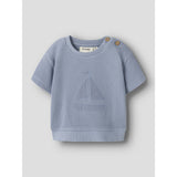 Lil'Atelier Dusty Blue Nbmharun Ss Loose Sweat Lil