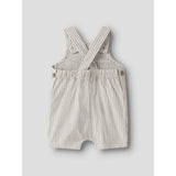 Lil'Atelier Coconut Milk Coca Mocha Nbmhelo Loose Short Overall Lil