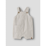 Lil'Atelier Coconut Milk Coca Mocha Nbmhelo Loose Short Overall Lil