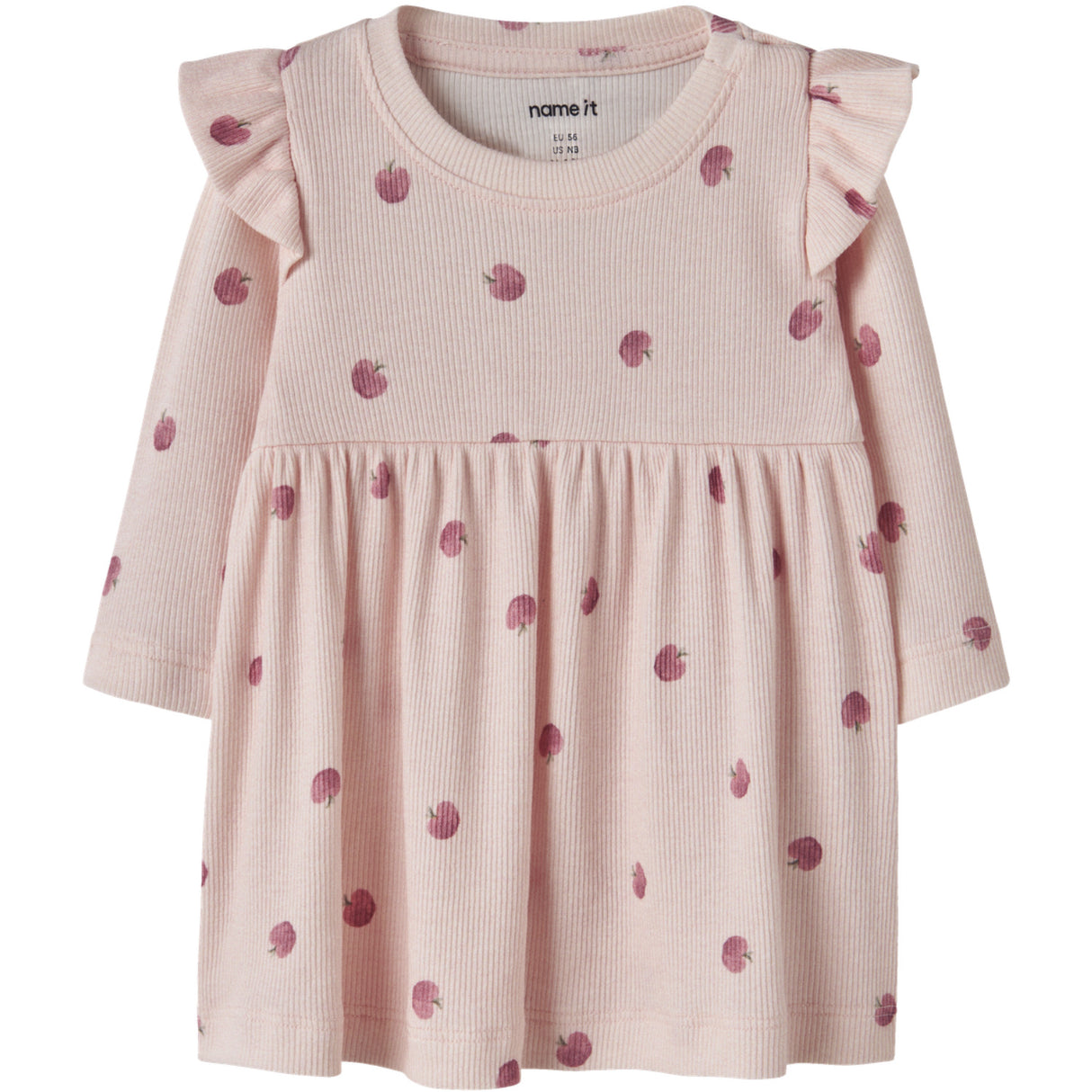 Name It Cradle Pink Nbffoapple Ls Dress