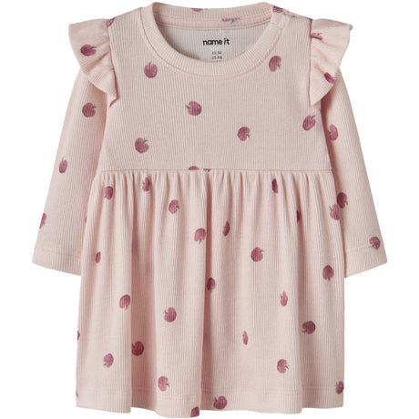 Name It Cradle Pink Nbffoapple Ls Dress