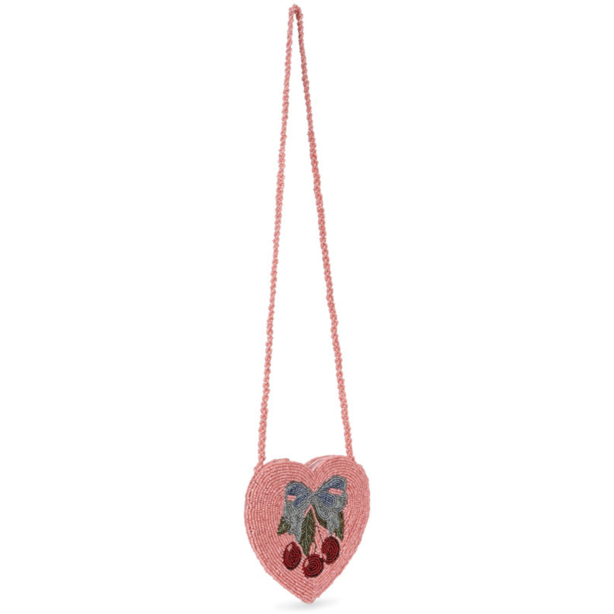 Konges Sløjd Amarena Beaded Heart Bag