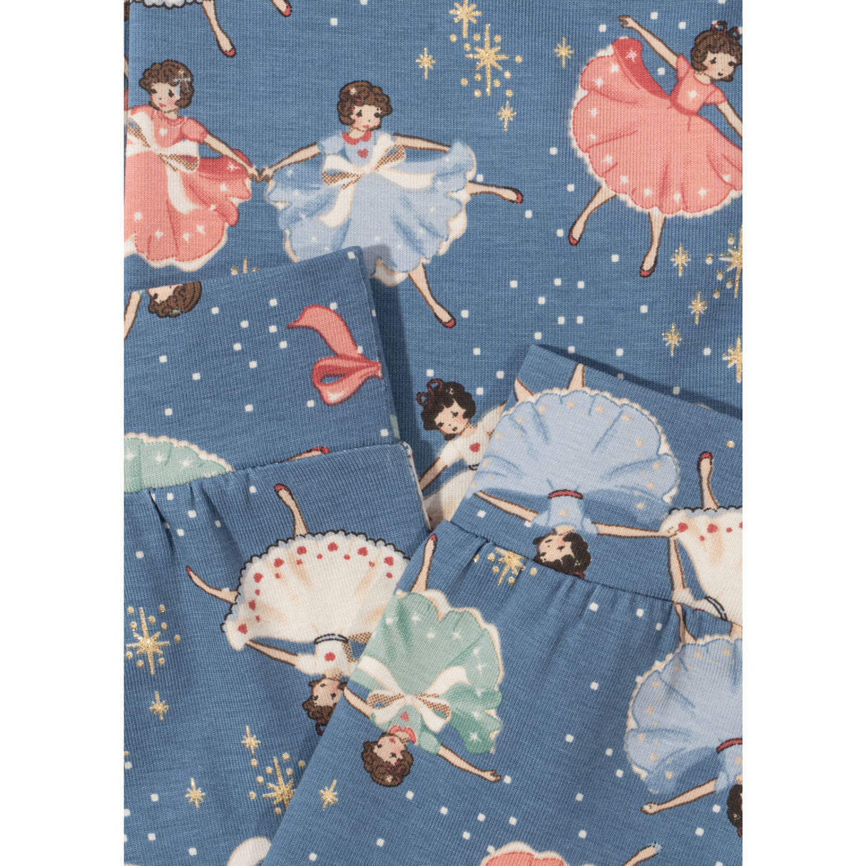 Konges Sløjd Snow Bow Ballerina Basic Blouse/Pants Set Gots