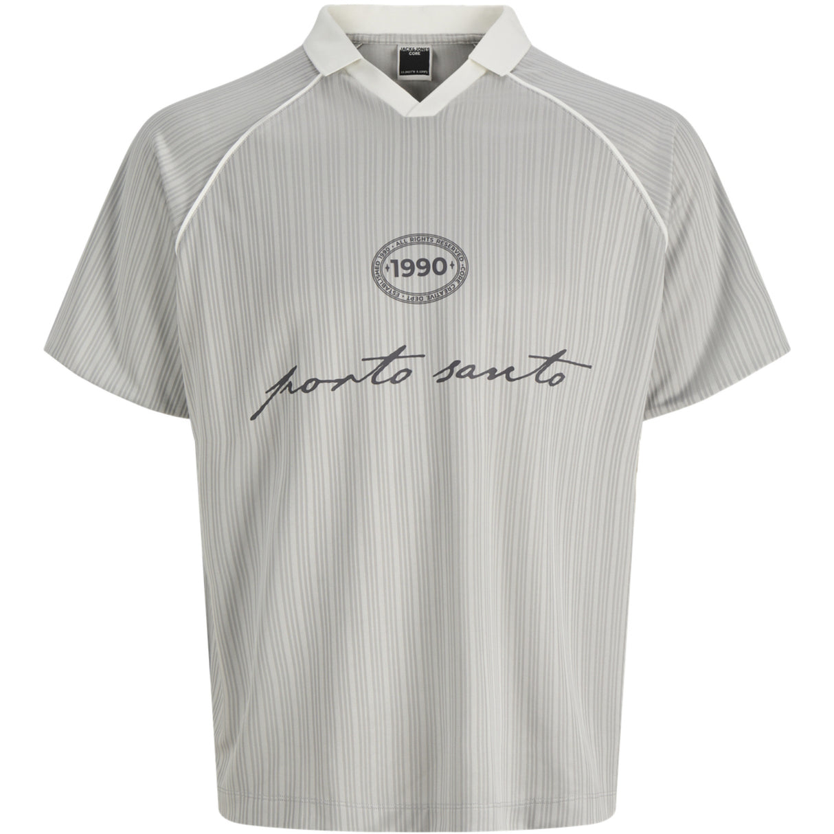 Jack & Jones Junior Vapor Blue Jcoeterna Football Polo Ss Sa26 Sn Jnr