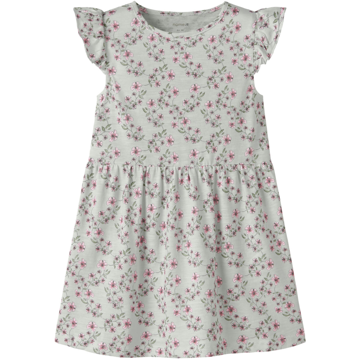 Name It Pale Aqua Nmfhailedo Cap Sl Dress