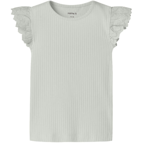 Name It Pale Aqua Nmfhavelle Cap Sl Top