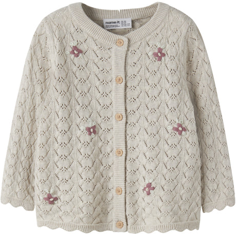 Name It Peyote Melange Nmfhimali Ls Knit Card