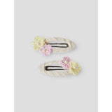 Name It Double Cream Nmfjoflower 2P Hairclip