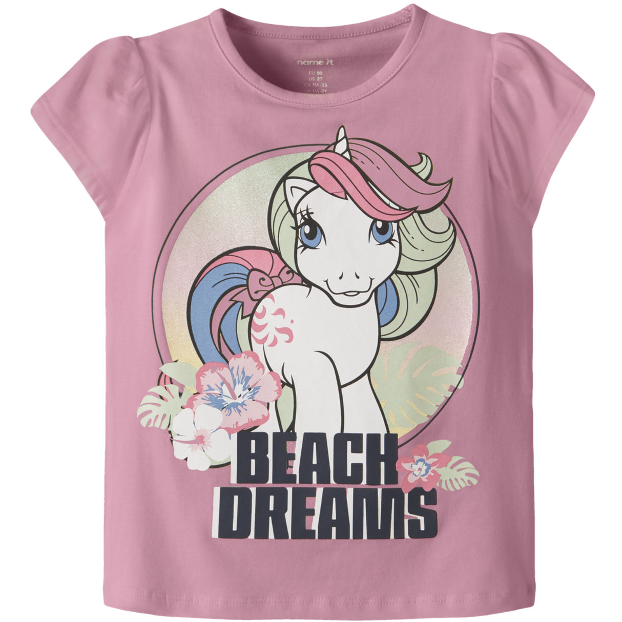 Name It Pink Drink Nmfada Mlp Ss Top Cplg