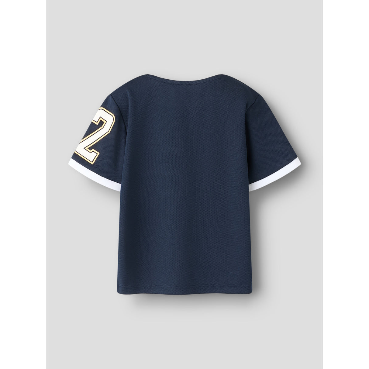 Name It Navy Blazer Nmmanri Spider Nreg Ss Poly Top Mar
